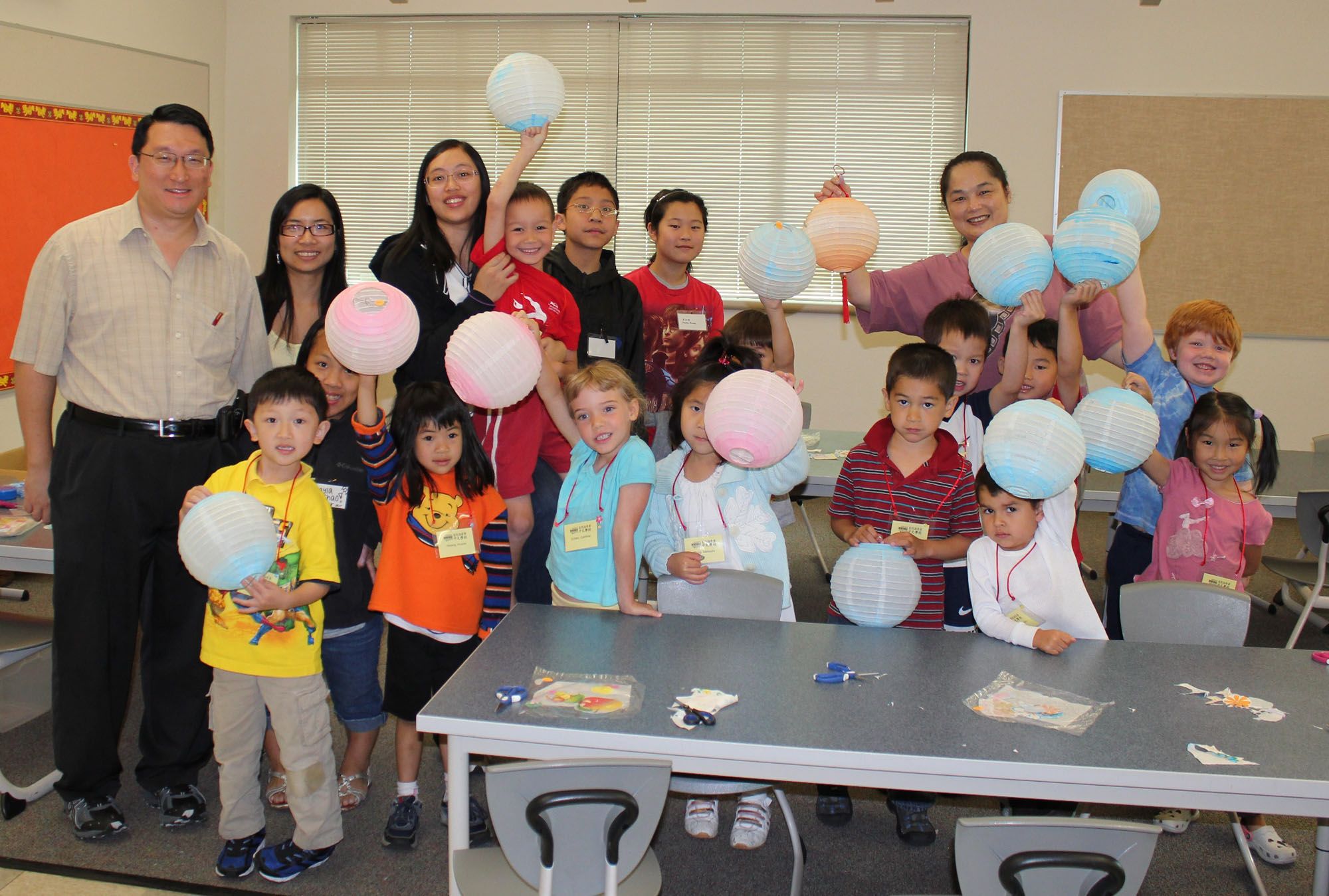 Some 60 children participated in the American West Vancouver Chinese School Summer Cultural Camp.