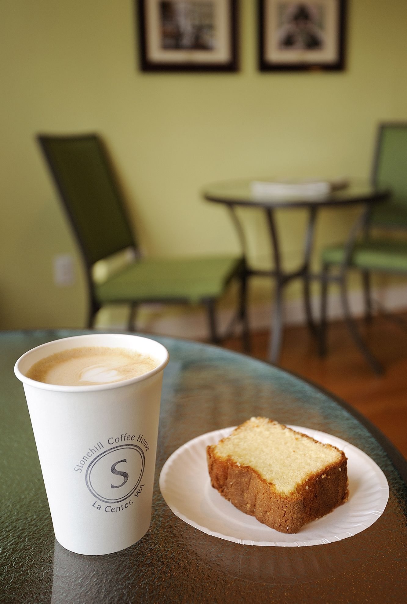 Stonehill Coffee House serves Lattes and Lemon Pound Cake in its owners' La Center home.