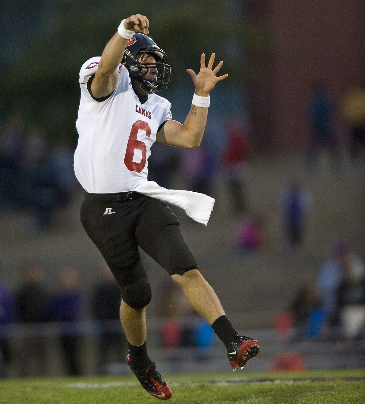 Camas' Tony Gennaro has passed for 527 yards and five touchdowns this season.