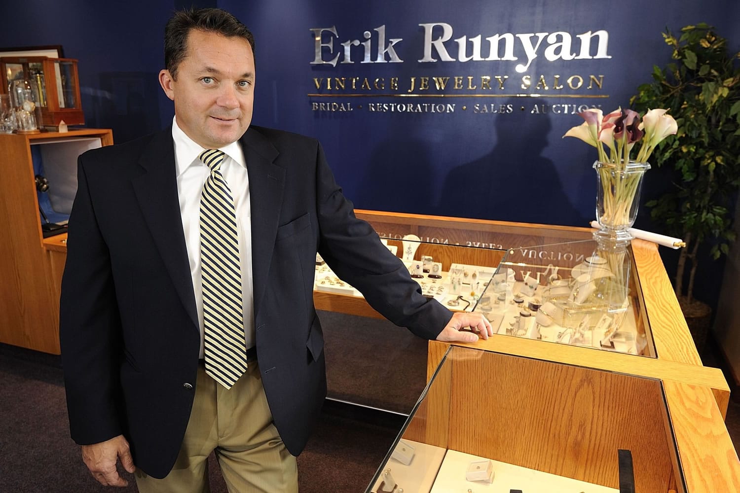 Erik Runyan, owner of Erik Runyan Jewelers in downtown Vancouver, said the economy has created change at a rapid pace.