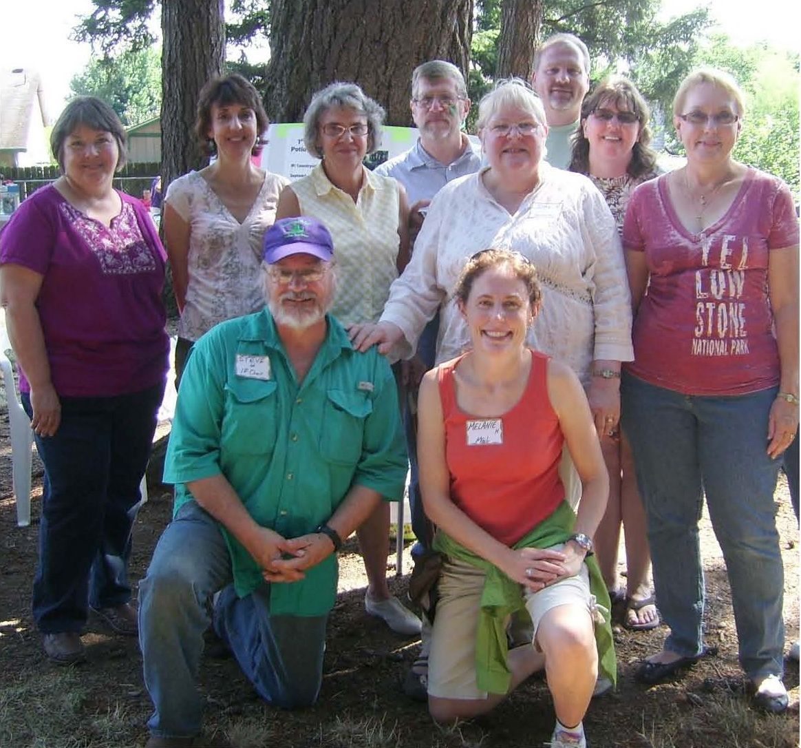 Countryside Woods executive board members, past and present, attended the Sept.