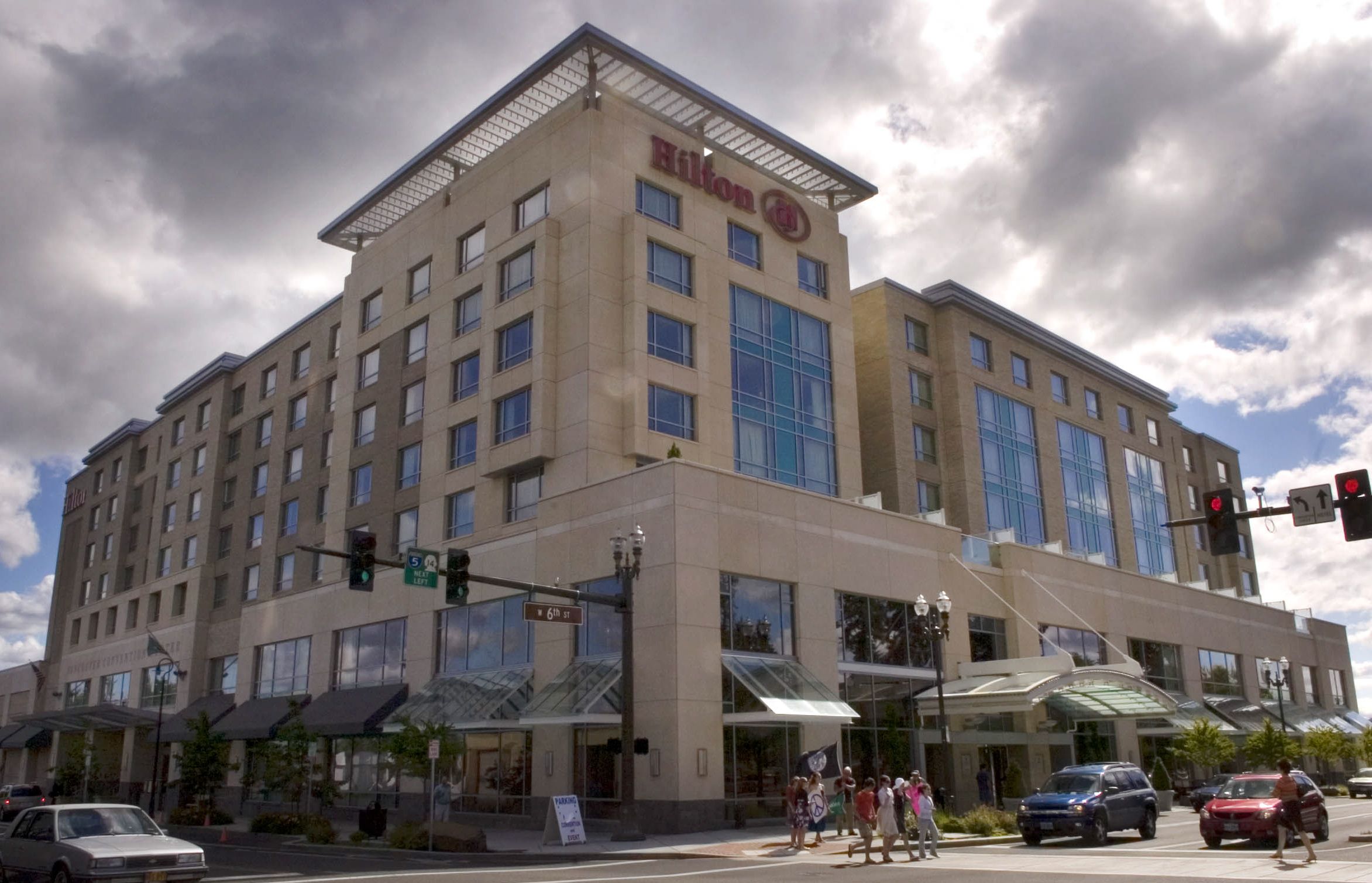 Vancouver staff met with Clark County to seek new terms on debt being accumulated by the Hilton Vancouver Washington.