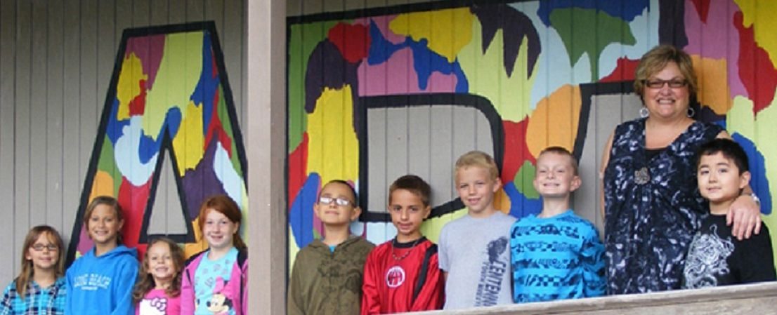 Art students at Pleasant Valley Primary School have work on display on Artsonia, an online art museum.