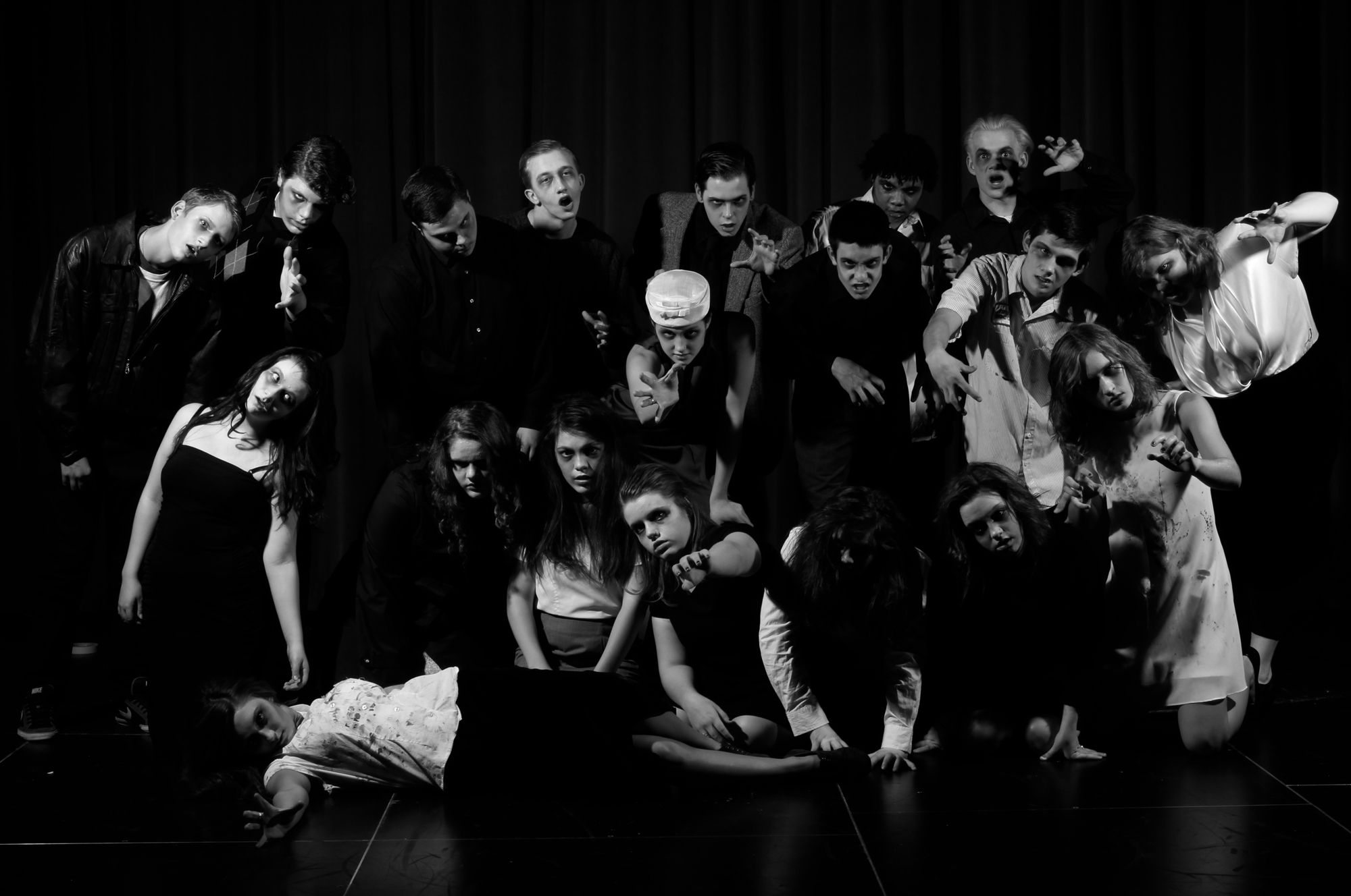 The Evergreen High School Theatre Department presents &quot;Night of the Living Dead,&quot; based on the film by George Romero, at Evergreen High School's auditorium.
