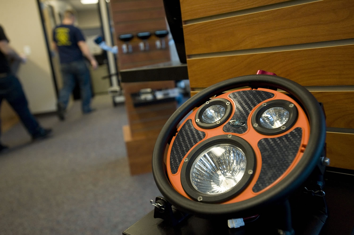 A race light for motorcycles and ATVs.