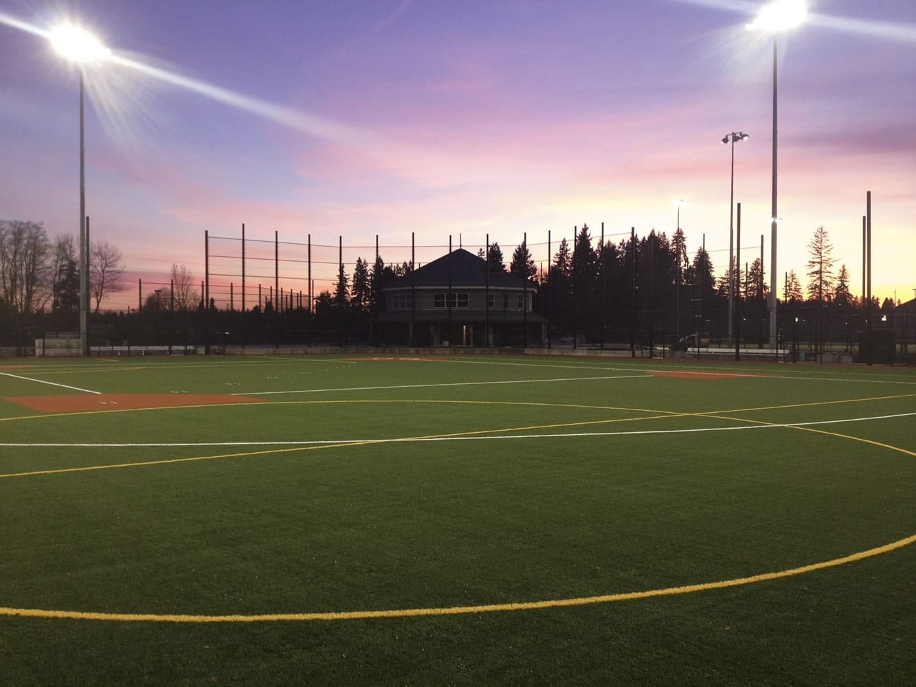 The largest field at the Luke Jensen Sports Park in Hazel Dell has synthetic turf and can be used for several different sports including baseball, soccer and lacrosse.