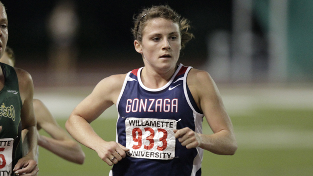 Emily Thomas, Gonzaga University track and field.