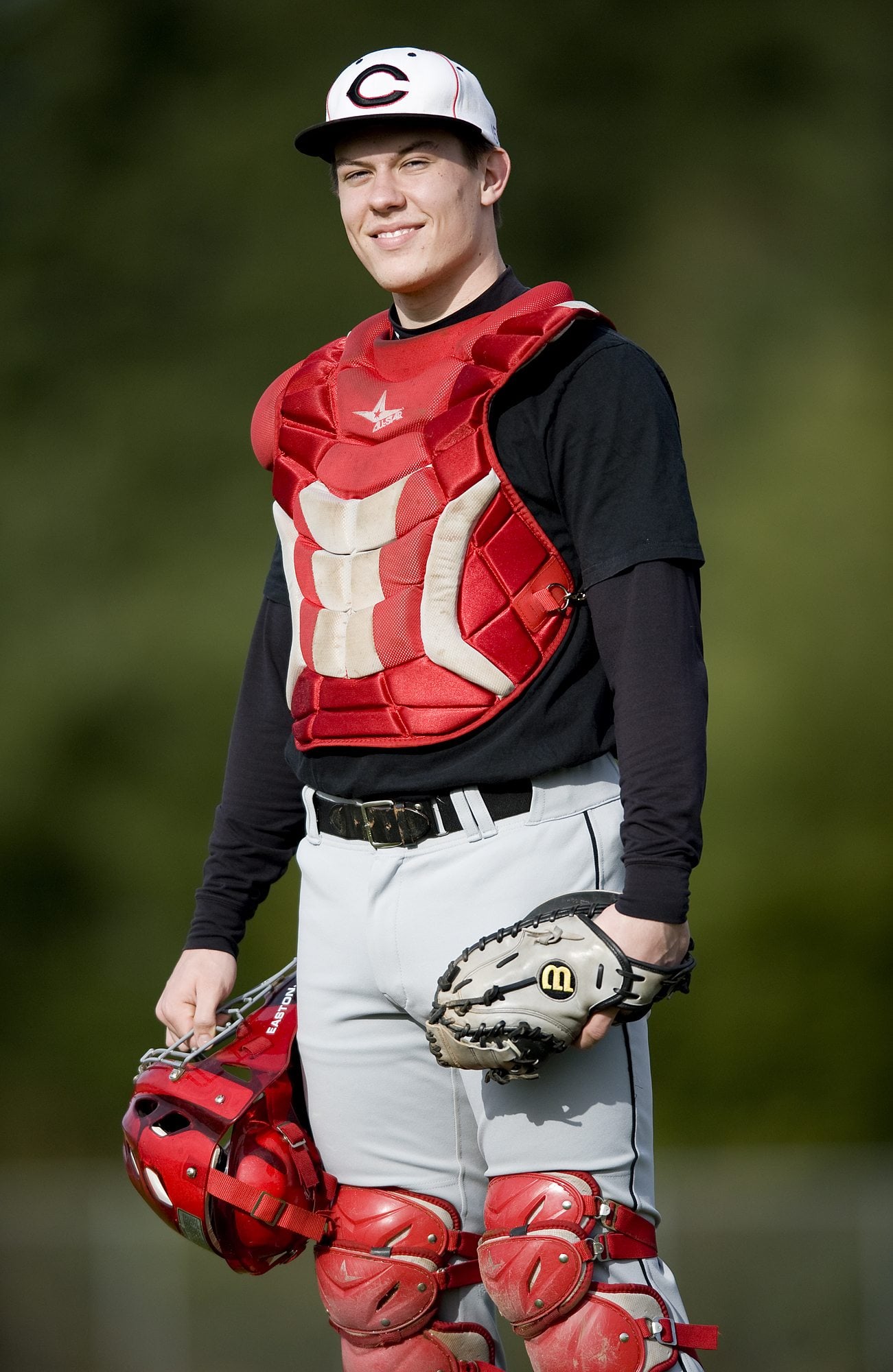 Camas High catcher Austin Barr carries a 4.0 grade-point average while taking Advanced Placement classes -- all of which earned him a scholarship to Stanford University.