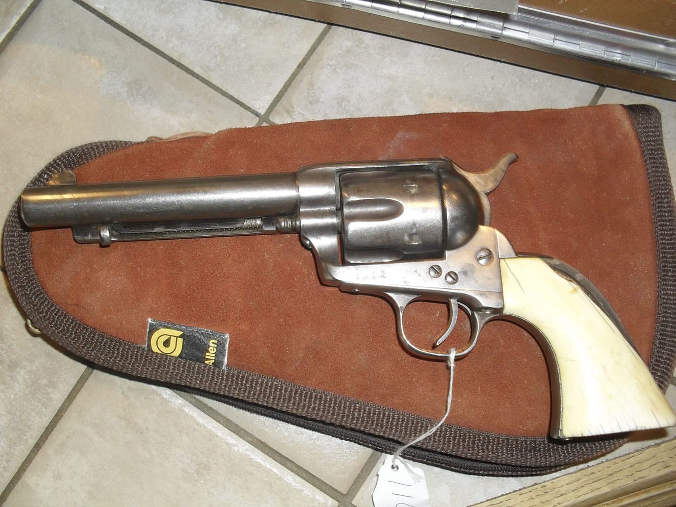 Mitch Powers got a call from the History Channel show &quot;Pawn Stars&quot; about this 1889 Colt revolver that his father, Dale, owned.