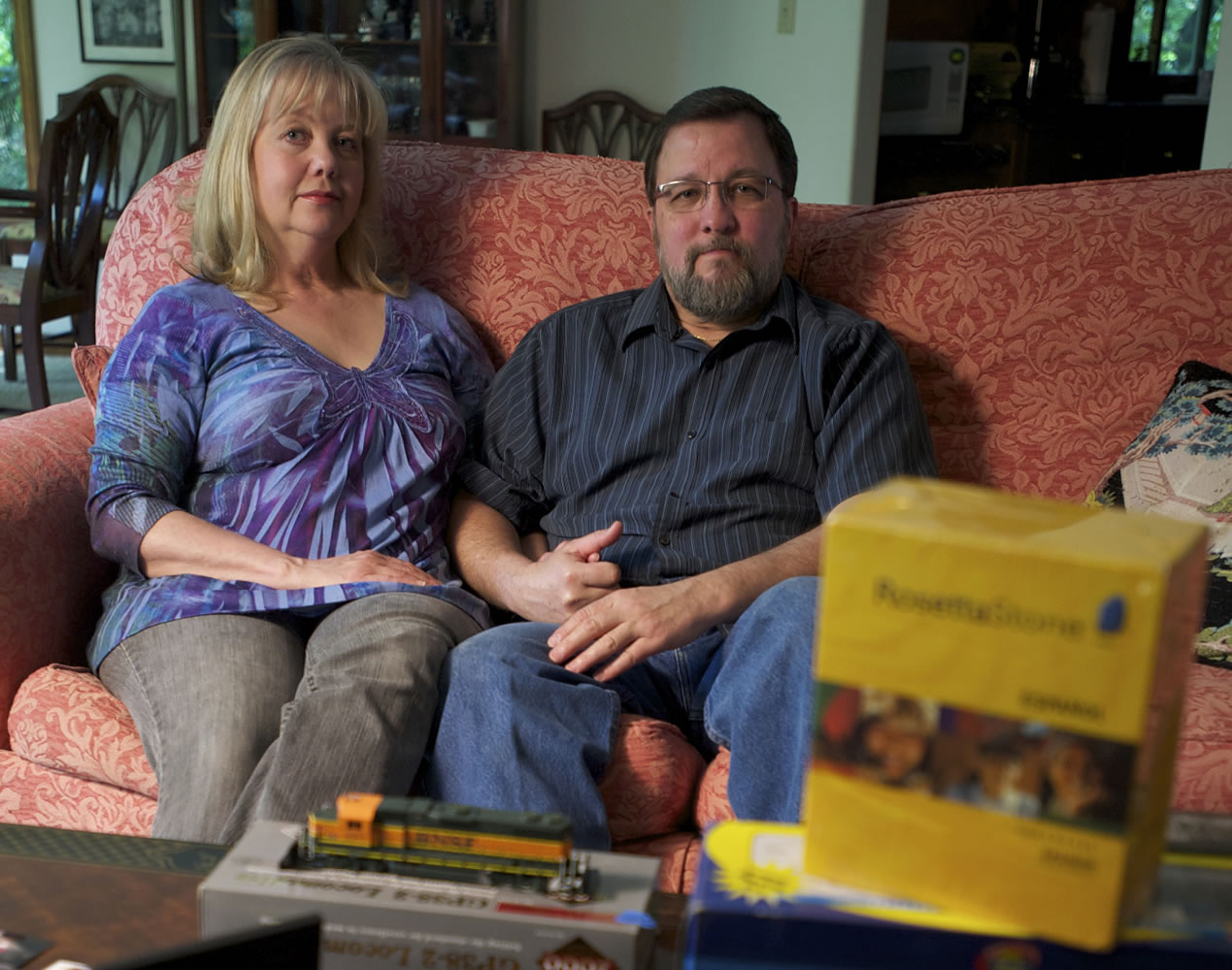 John and Susy Hoefer were trying to raise money for their nephew's headstone by selling some of his belongings, including Rosetta Stone software. After posting the software on eBay, the two were told it was pirated.