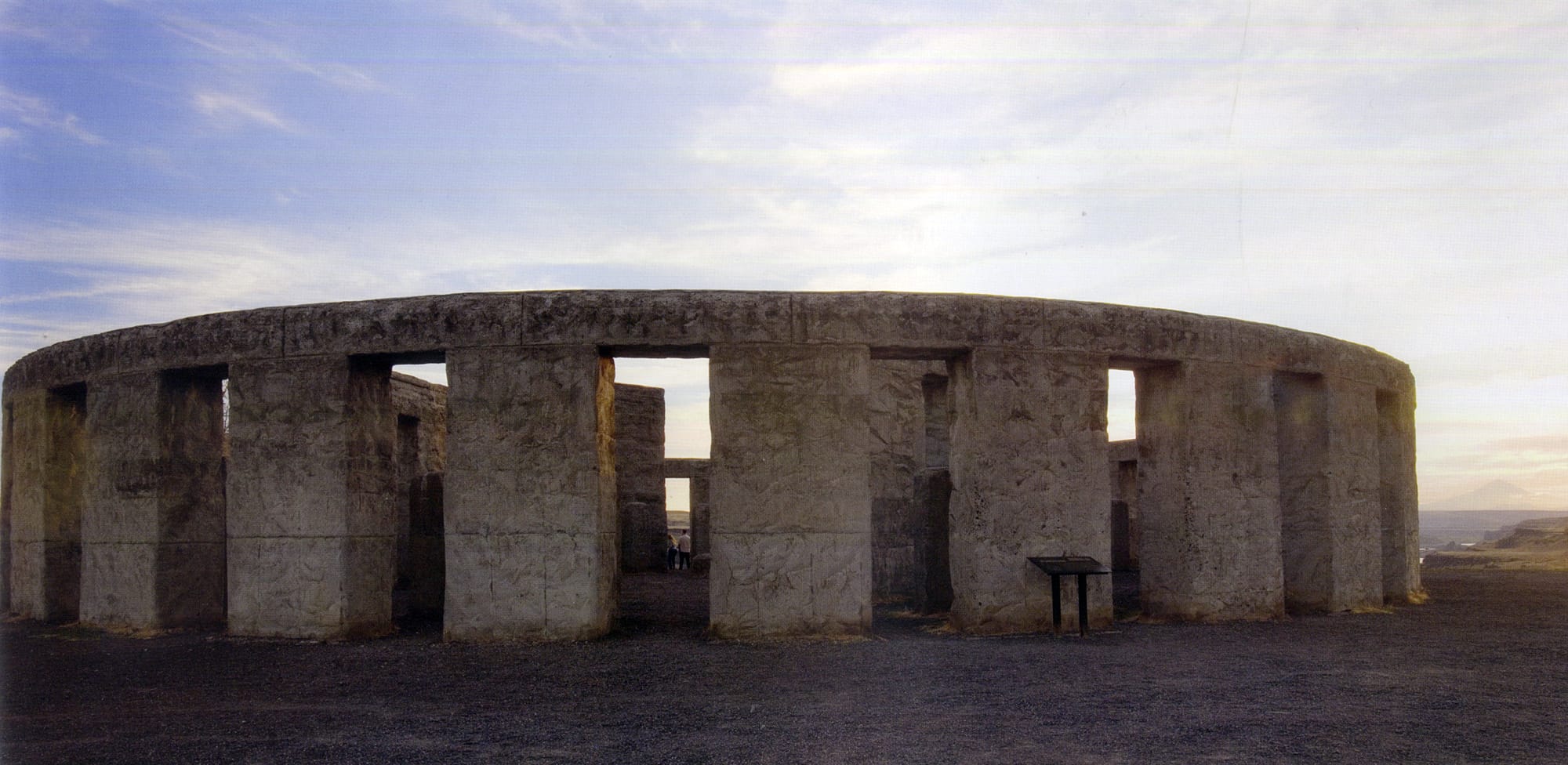 Stonehenge at Maryhill, photographed by Edgar I.