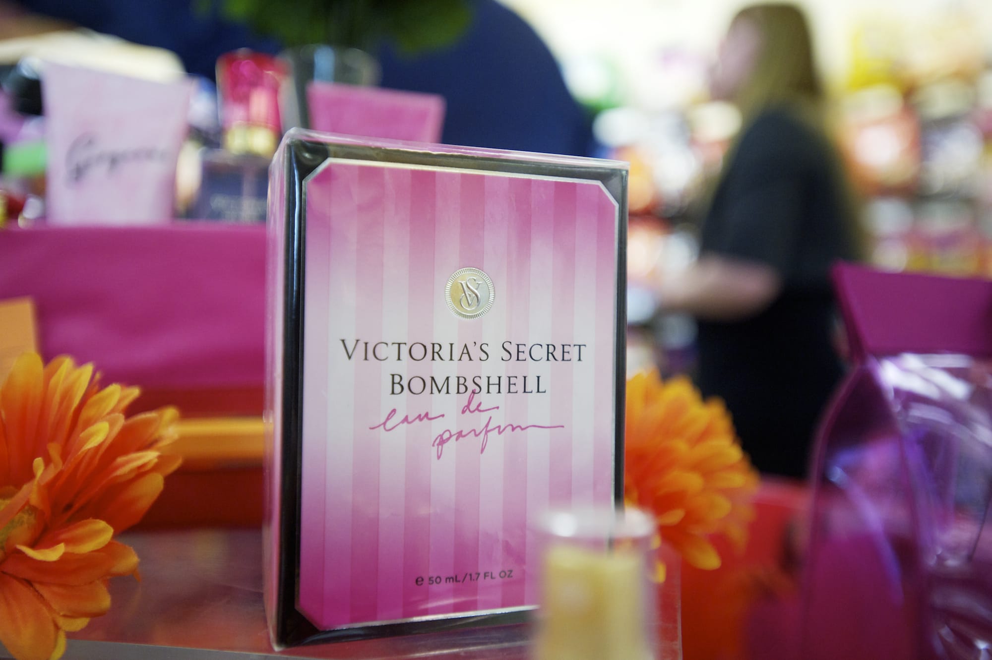 Victoria's Secret products are among the merchandise sold at the Vancouver Barracks shoppette.