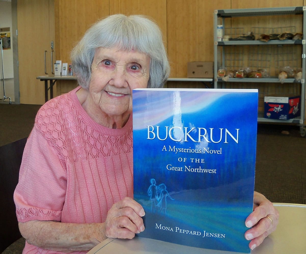 Fircrest: Mona Peppard Jensen, 90, just published her first book, &quot;Buckrun.&quot;
