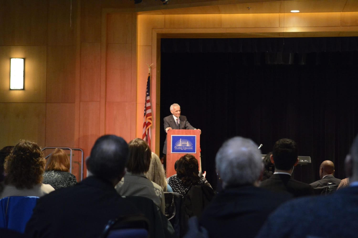 C.T. Vivian, a prominent figure in the civil rights movement, spoke Saturday at the sixth annual Martin Luther King Jr. Breakfast at Clark College.