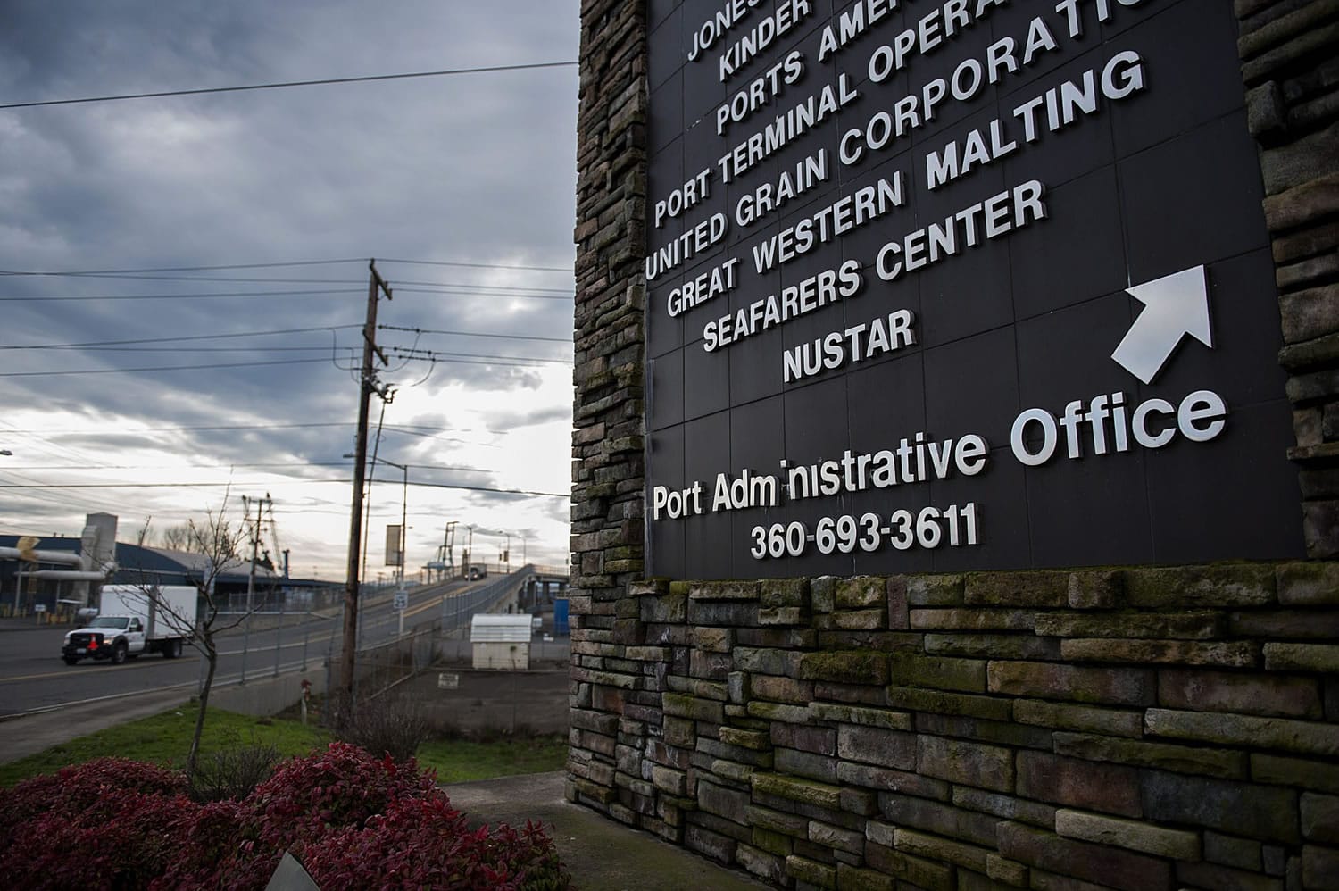 NuStar Energy, which is currently looking to handle crude oil and/or ethanol at its terminal, is located on Harborside Drive at the Port of Vancouver.