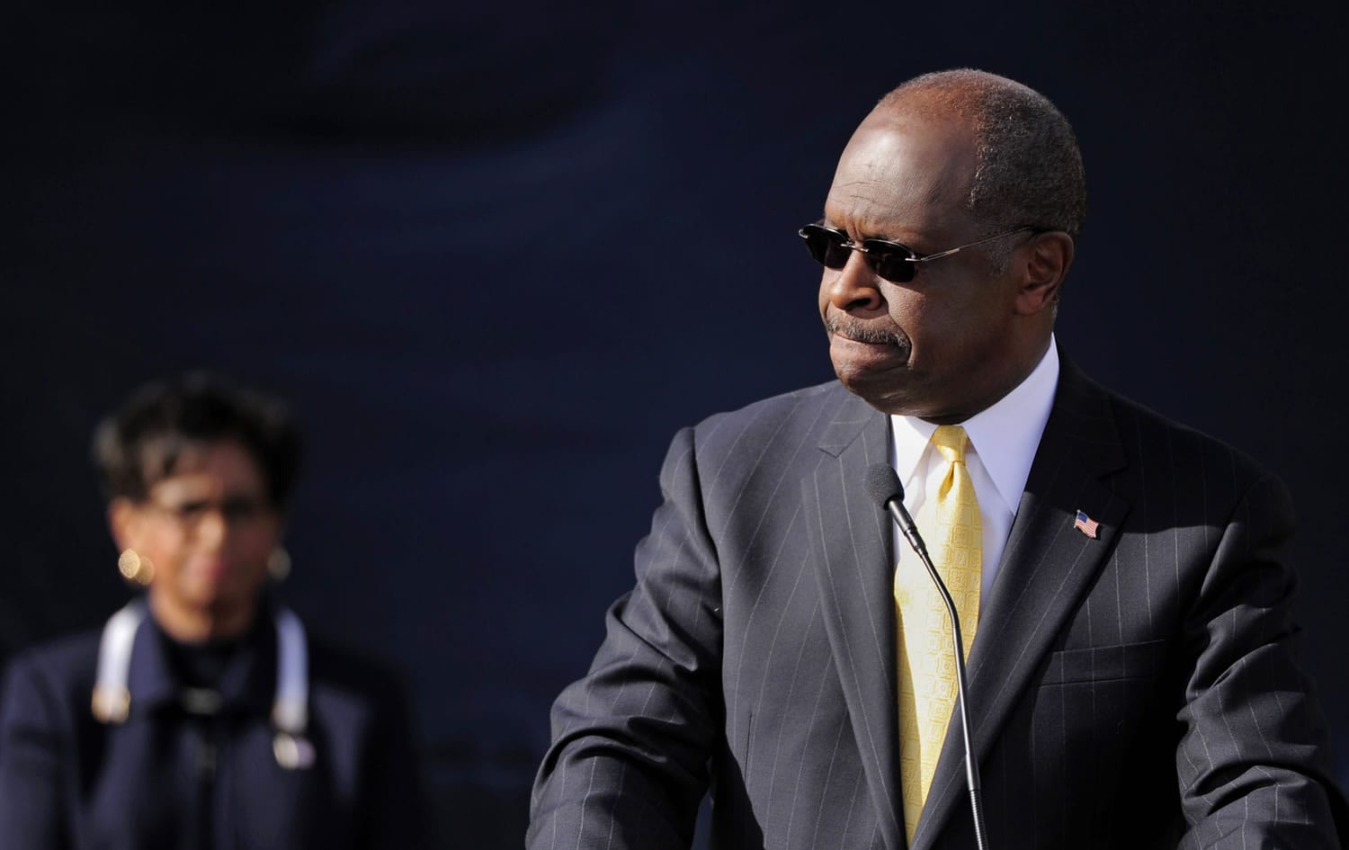 Herman Cain
Condemned reports of sexual improprieties