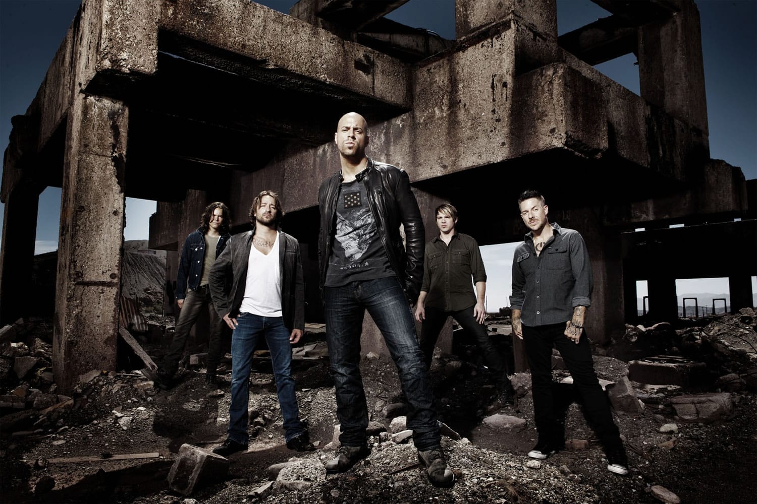 Rock band Daughtry, fronted by American Idol season 5 finalist Chris Daughtry, will perform June 2, 2012 at Keller Auditorium in Portland.
