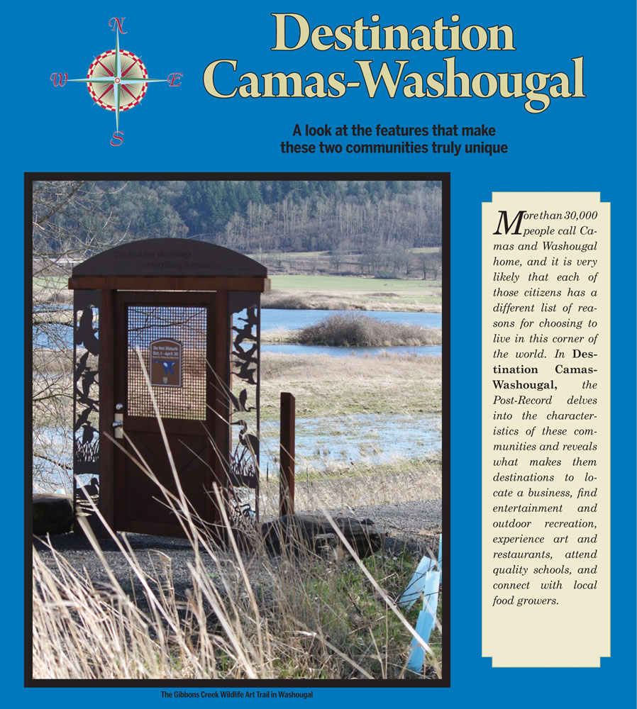 Look for the &quot;Destination Camas-Washougal&quot; special section in the June 28 print edition of the Post-Record.