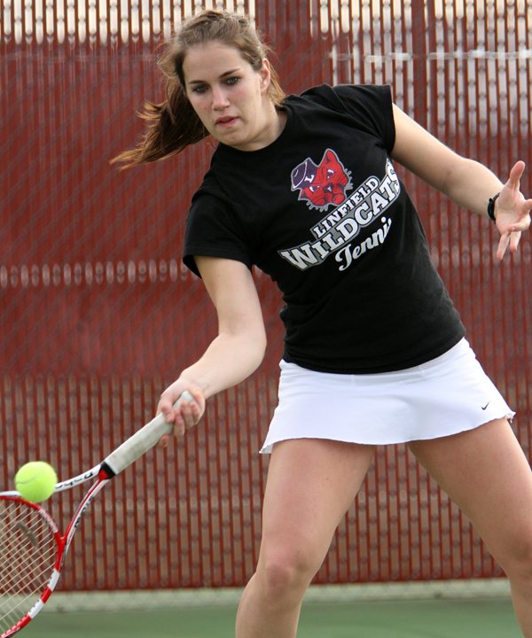 Abby Olbrich, Linfield College tennis
