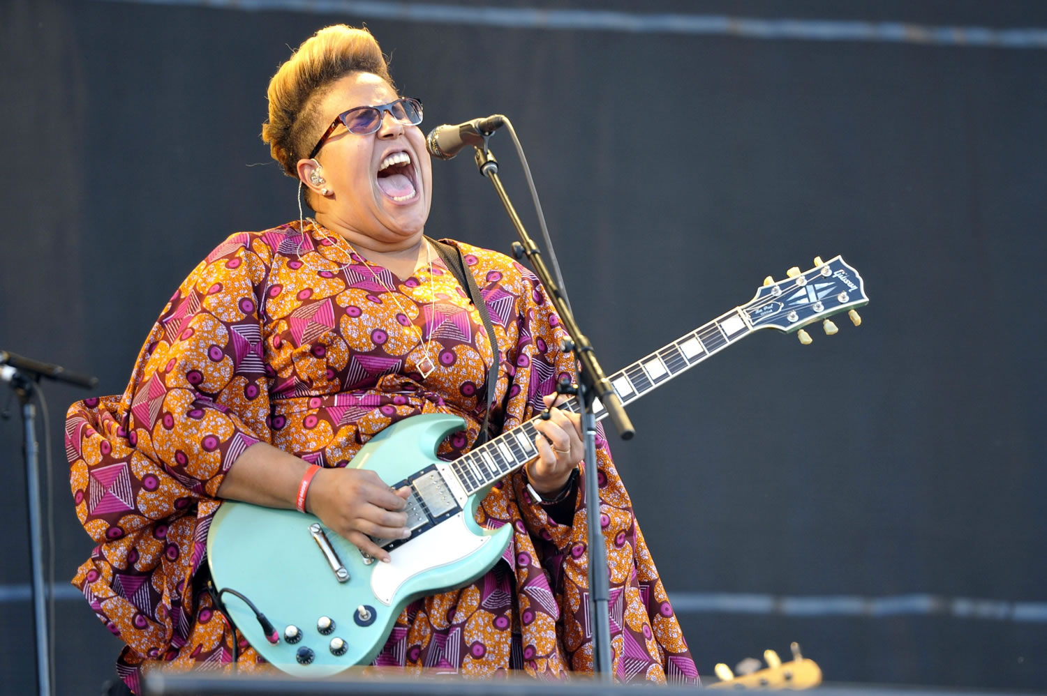 Brittany Howard of Alabama Shakes performs at Lollapalooza in Chicago. Alabama Shakes released its second album, &quot;Sound &amp; Color,&quot; in April.