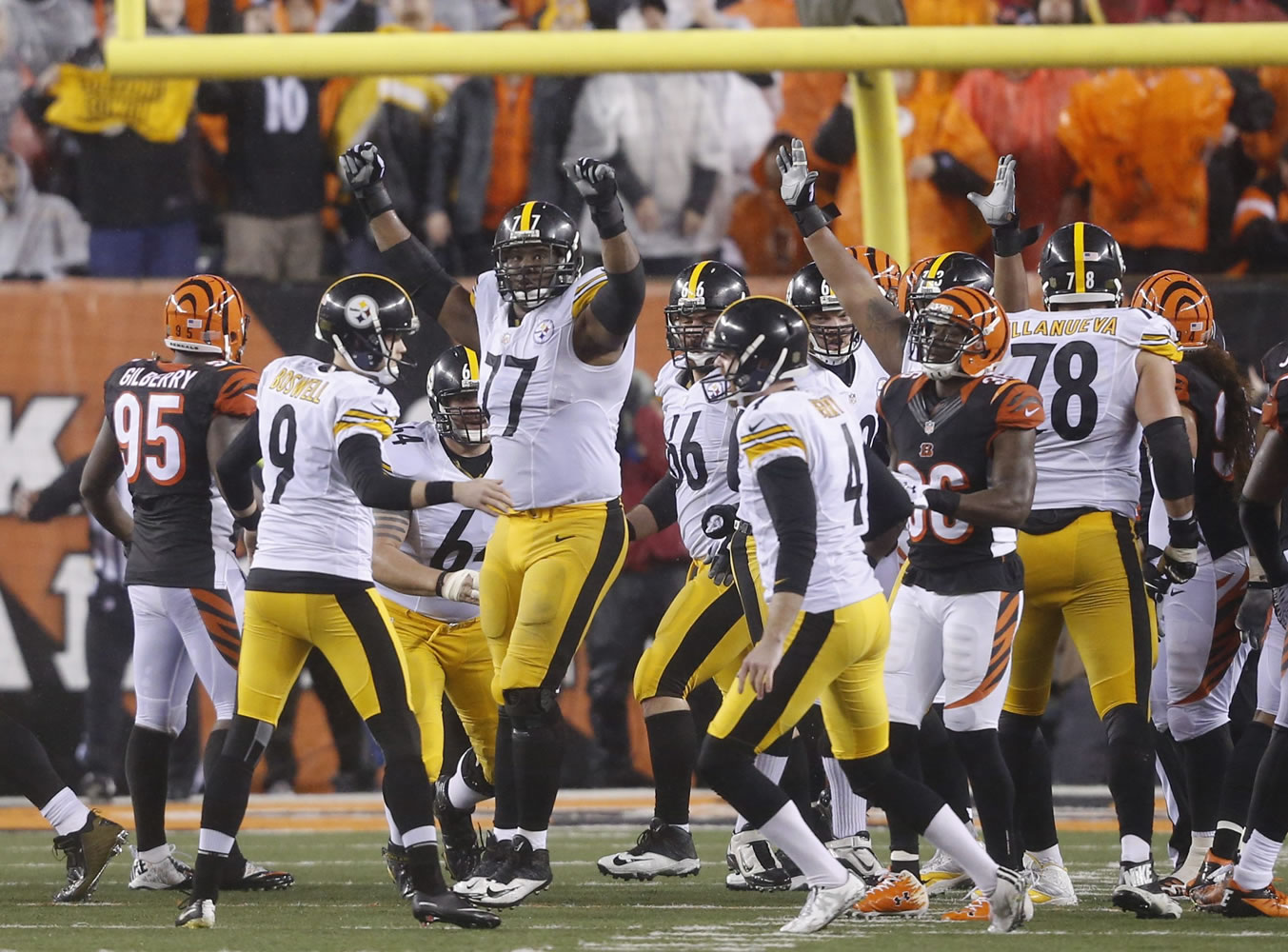 Steelers pull out improbable 18-16 win over Bengals - The Columbian