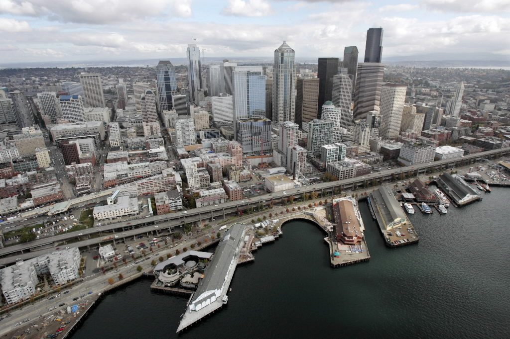 Seattle voters appear to be giving the go-ahead to a tunnel project that would reshape the city's waterfront.
