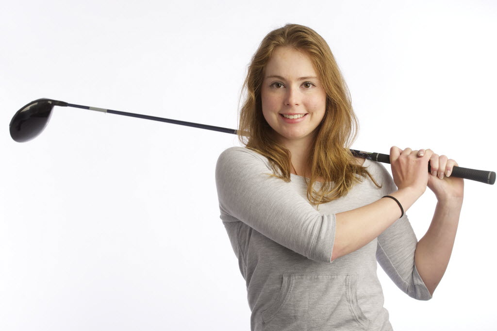 Columbia River's Chloe Bartek is the 2012 All-Region girls golfer of the year.