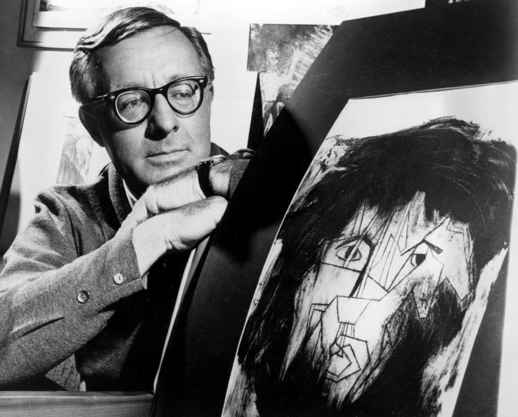 Science fiction writer Ray Bradbury, shown in 1966, who wrote everything from science fiction and mystery to humor, died Tuesday in Southern California.