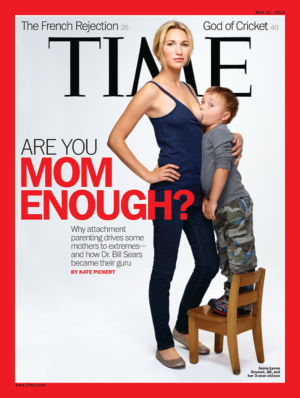 The latest cover of Time magazine