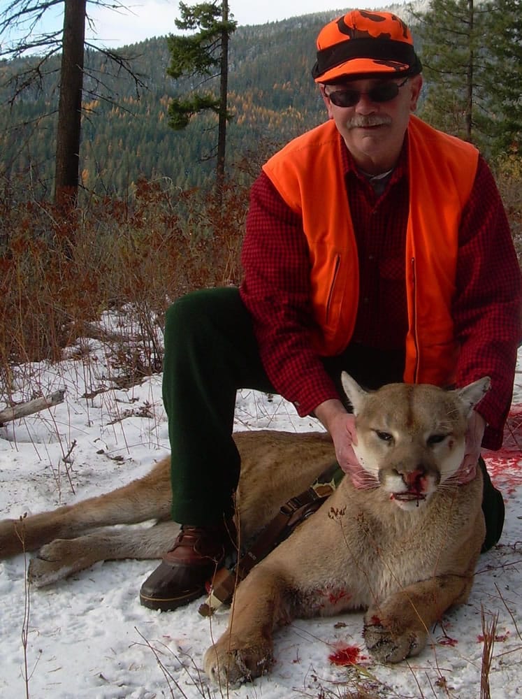 Gary Penrod's perseverance paid off with this mountain lion in Eastern Washington.