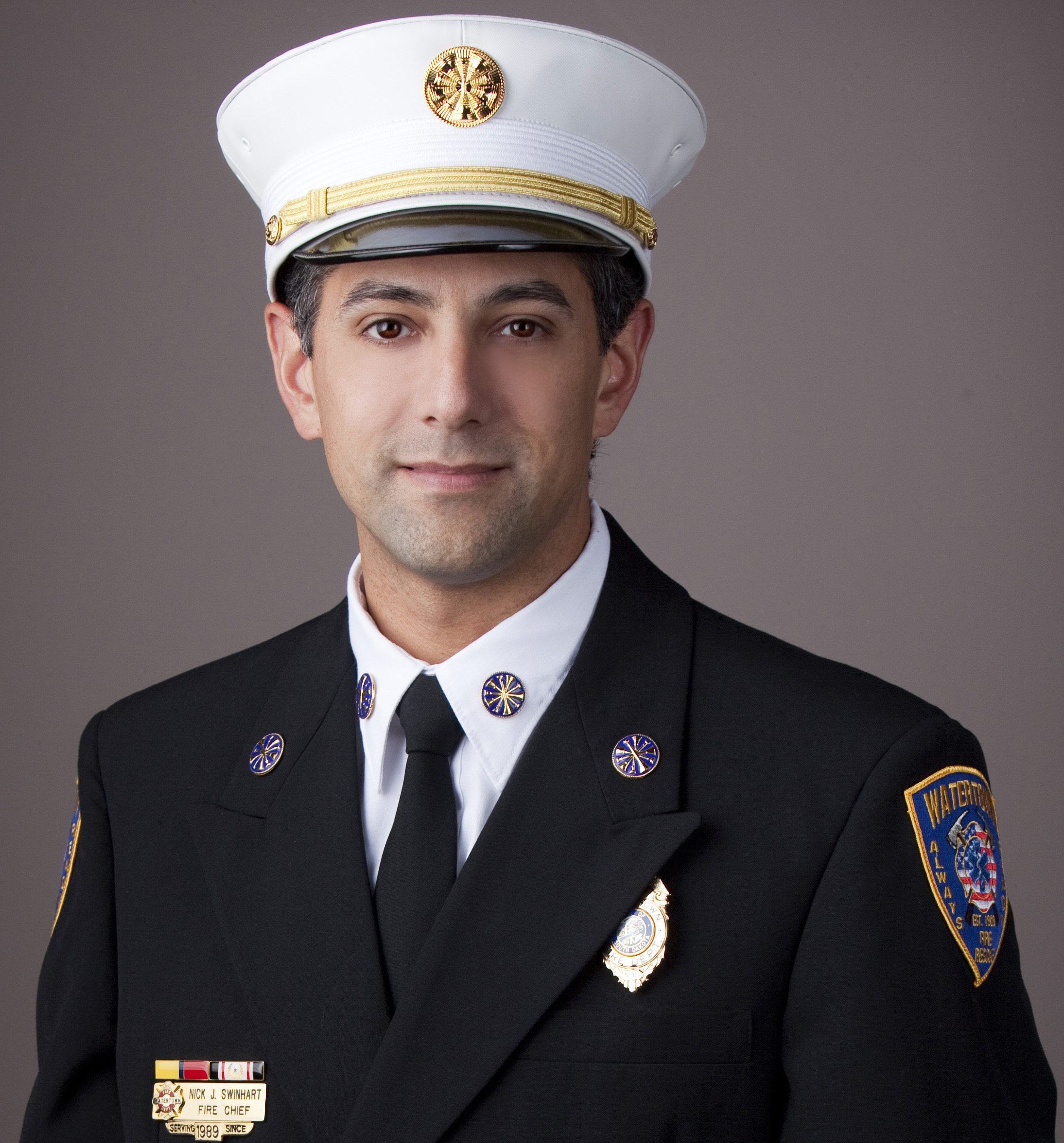 Dominick &quot;Nick&quot; Swinhart has been named as the new Camas Fire Chief.