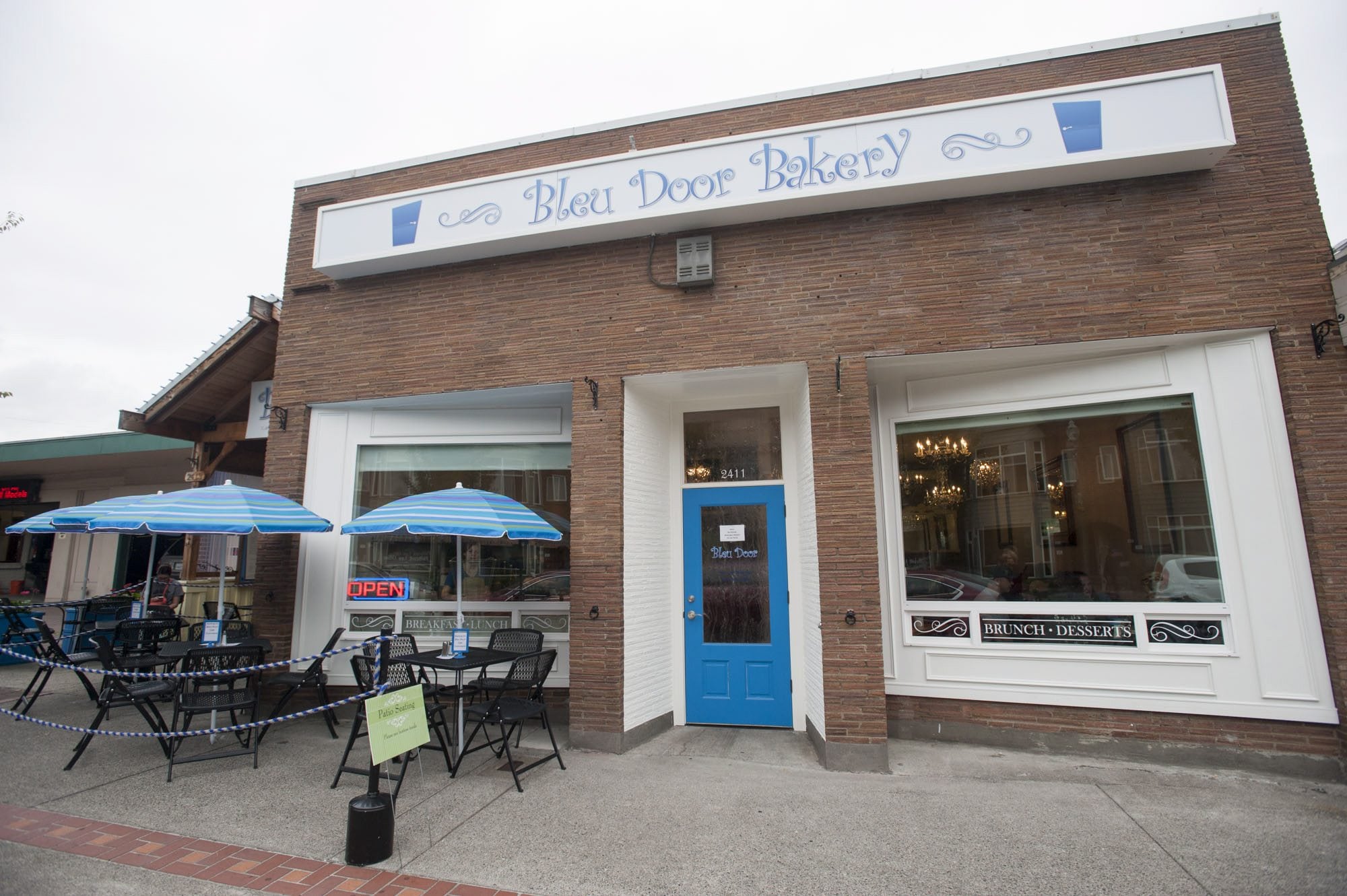 Bleu Door Bakery won Vancouver&#039;s Downtown Association award for best facade improvement at Thursday morning&#039;s awards breakfast.