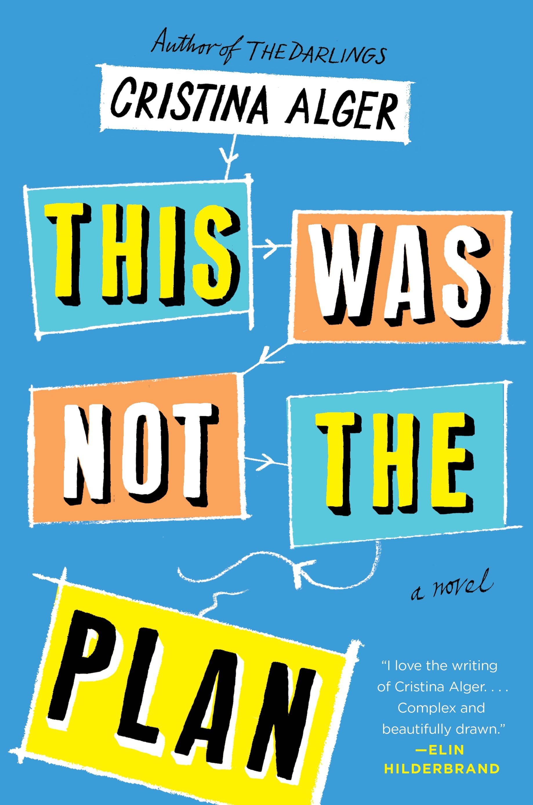 &quot;This Was Not the Plan,&quot; a novel by Cristina Alger.