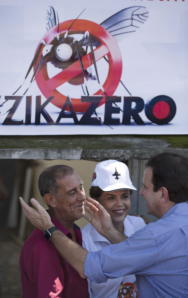 Brazil launched its &quot;Zika Zero&quot; national campaign against the Aedes aegypti mosquito Saturday. More than 200,000 troops are fanning out across the country to show people how to eliminate the mosquito, which spreads the Zika virus.