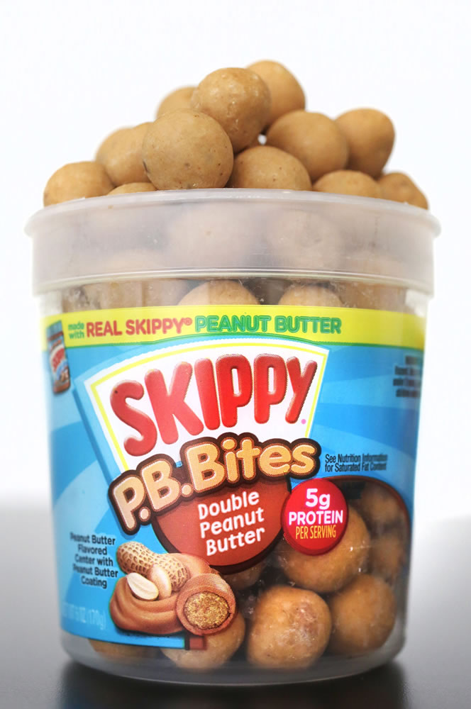 Skippy P.B. Bites. As around-the-clock grazing upends the way people eat, companies are re-imagining foods that aren&#039;t normally seen as snacks to elbow in on the trend.
