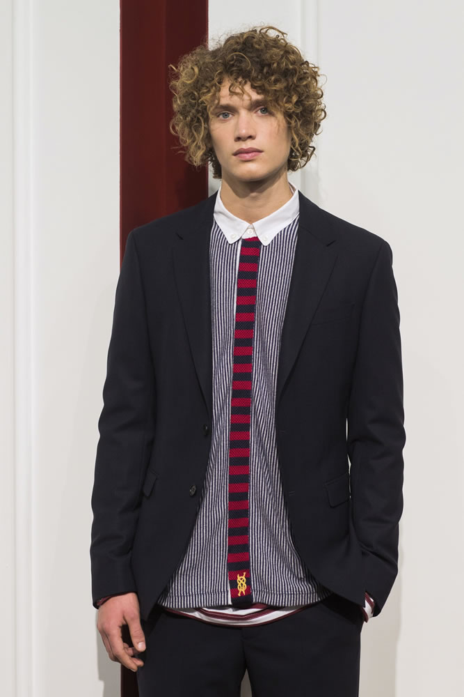 The Tommy Hilfiger Men&#039;s Fall 2016 collection is modeled Wednesday during Men&#039;s Fashion Week in New York.