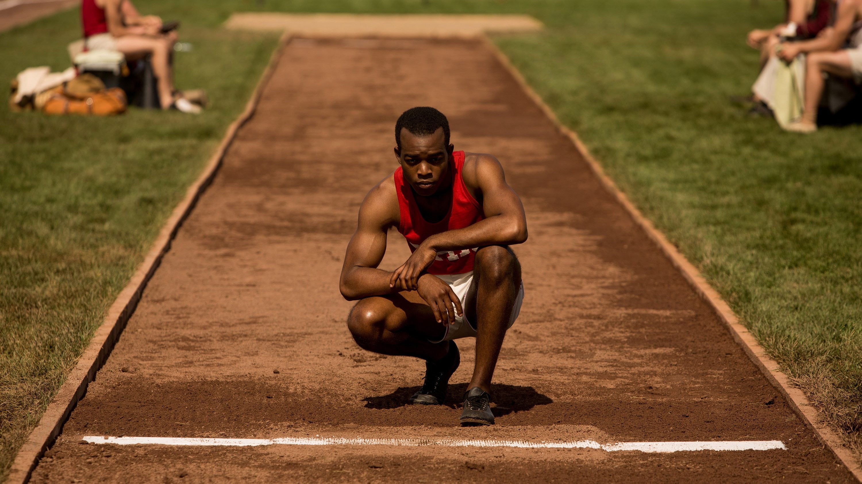 Stephan James portrays Jesse Owens in director Stephen Hopkins&#039; &quot;Race.&quot; (Thibault Grabherr/Focus Features)