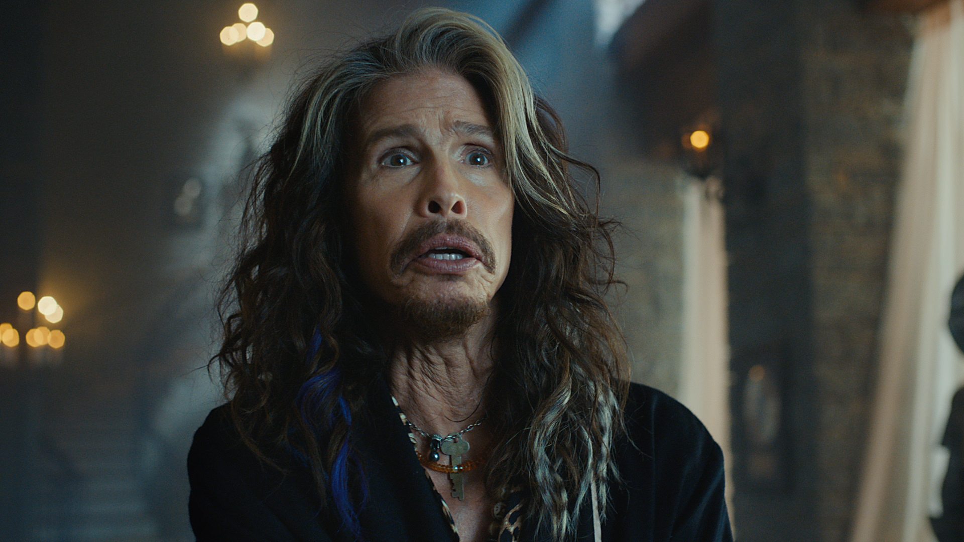 Aerosmith frontman Steven Tyler promotes Skittles in the company&#039;s Super Bowl 50 spot. This is the first time Skittles has ever featured a celebrity in a TV commercial, and the brand&#039;s second Super Bowl ad after debuting during the 2015 Super Bowl. (Wm. Wrigley Jr.