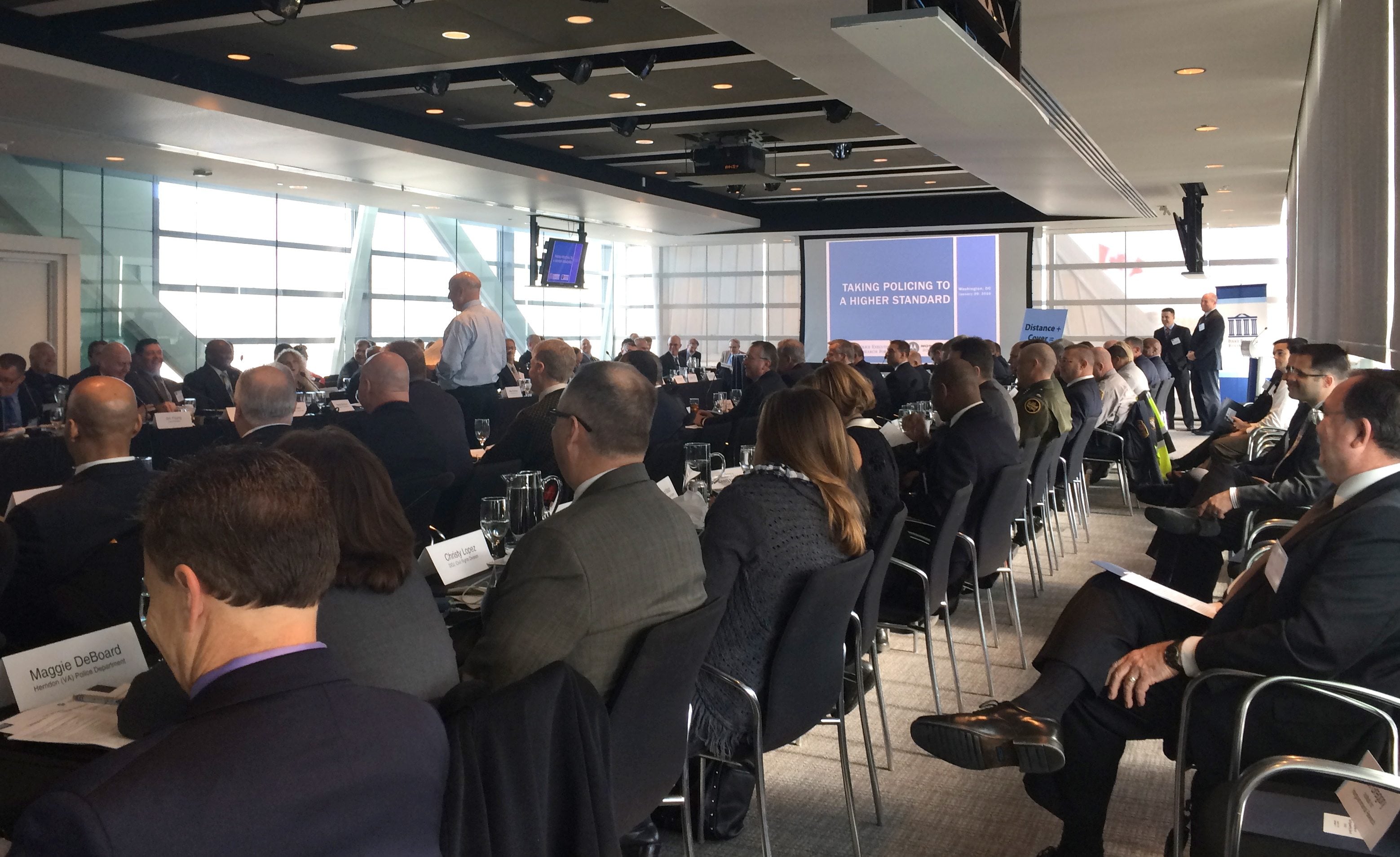 Nearly 200 law enforcement leaders gather in Washington, to discuss 30 new guiding principles on when and how police should use force. Police across the United States are rethinking how they use force amid national outrage over questionable shootings and violent arrests.