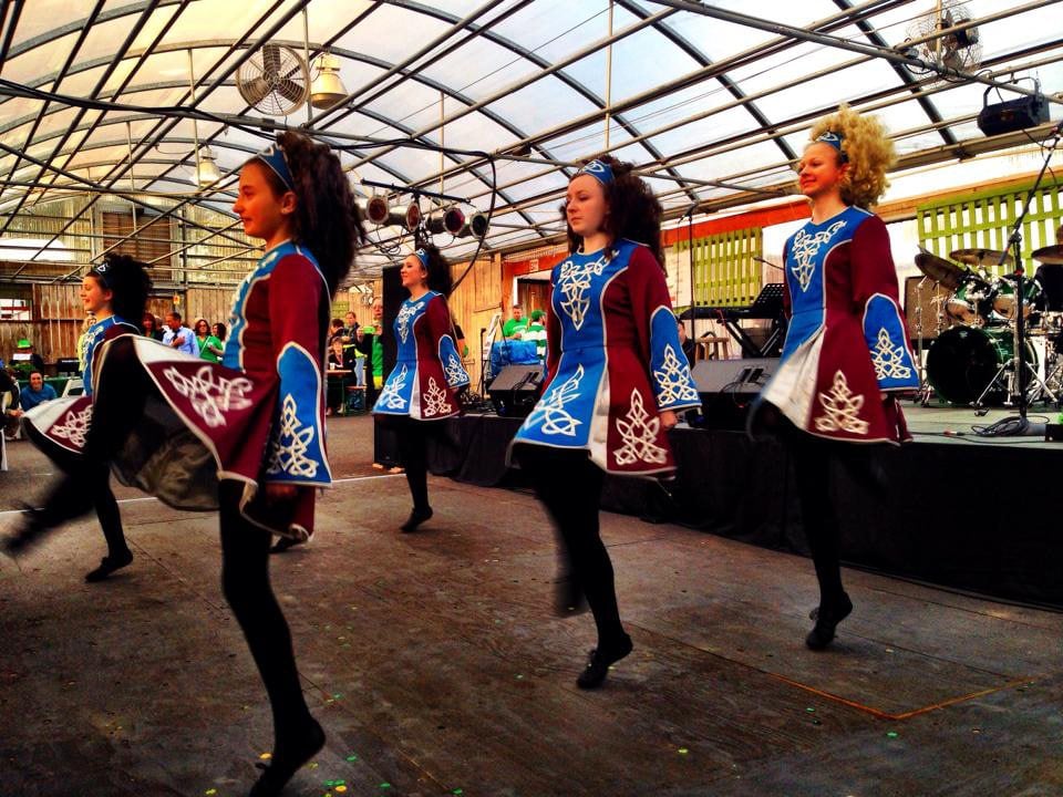 The Molly Malone Irish Dancers at St. Paddy&#039;s for Parks in 2014.