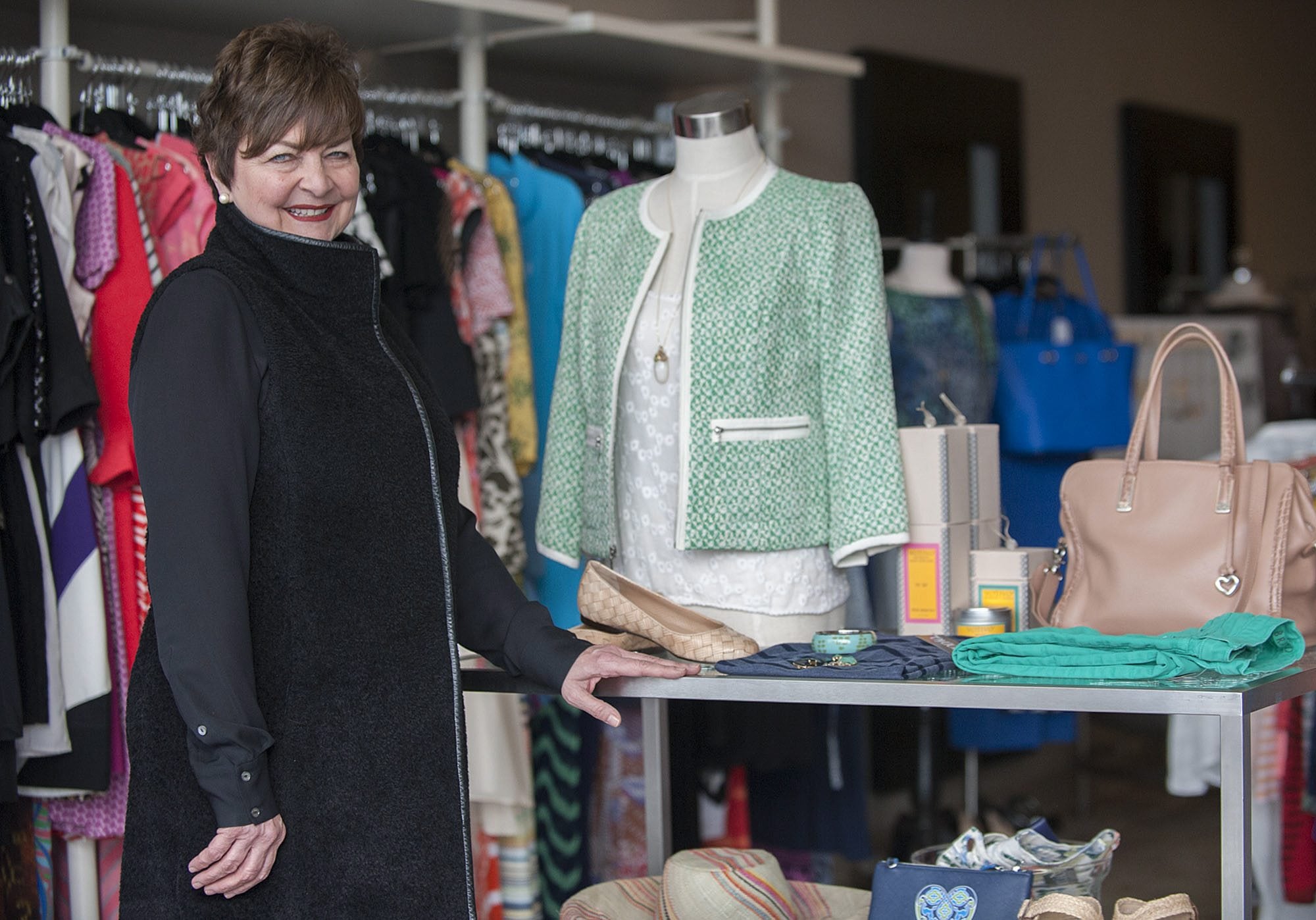 Joni Vilhauer opened Modao Resale in 2012 after a career in fashion and interior design.