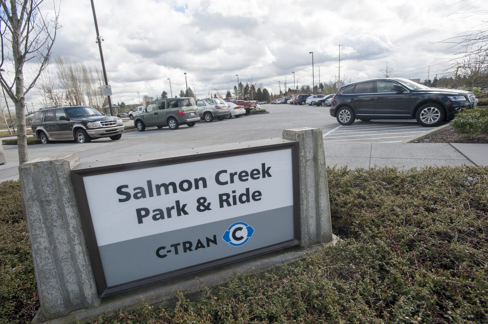 The Salmon Creek Park & Ride was relocated as part of a $133 million traffic project. The relocation both expanded the overtaxed lot and relieved traffic congestion at Northeast 134th Street and Highway 99.