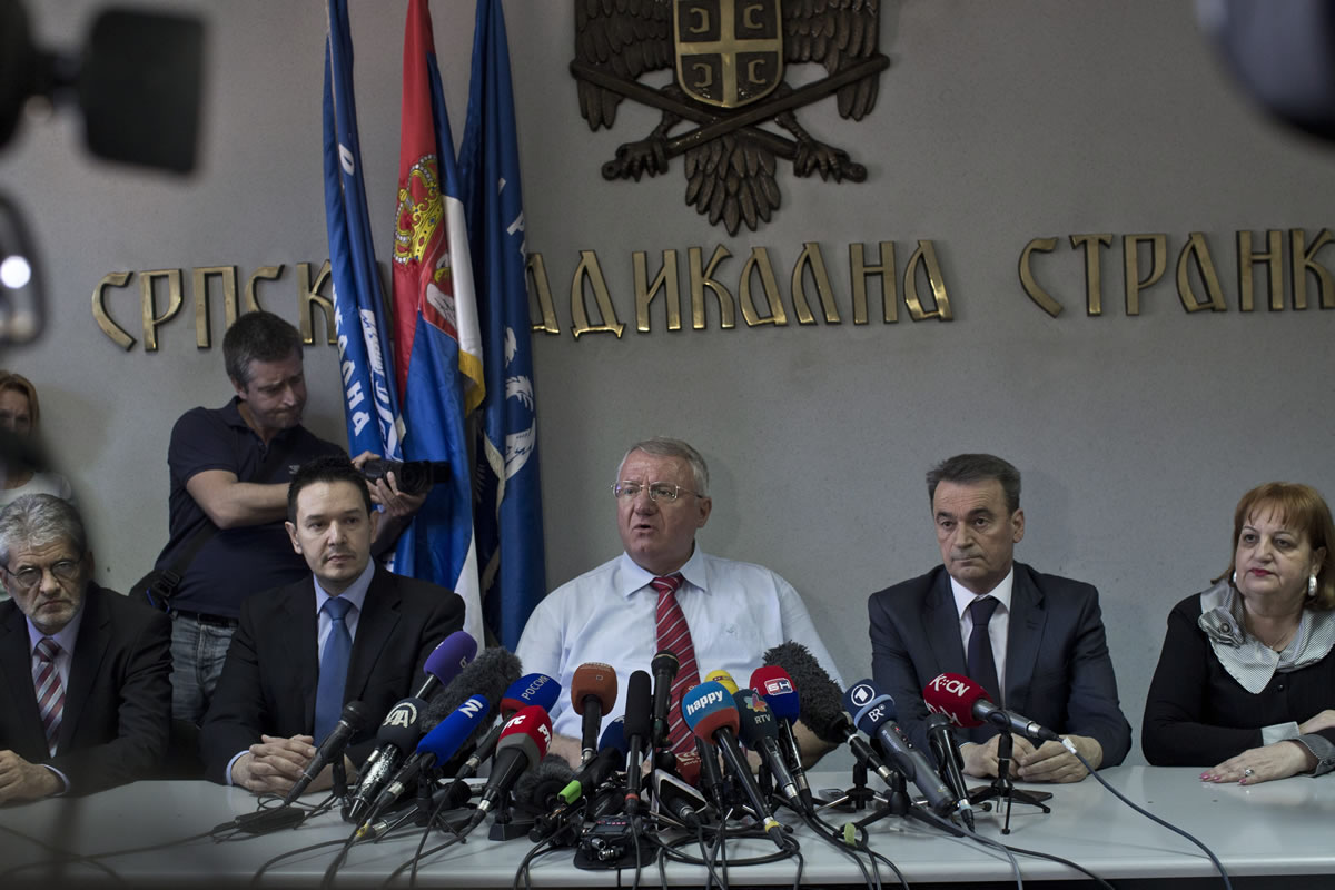 Vojislav Seselj
Charged with torture, murder, persecution