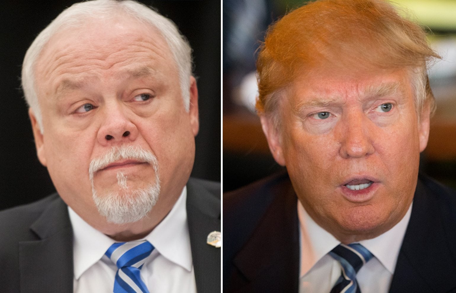 State Sen. Don Benton, R-Vancouver, left, has endorsed Donald Trump from president.