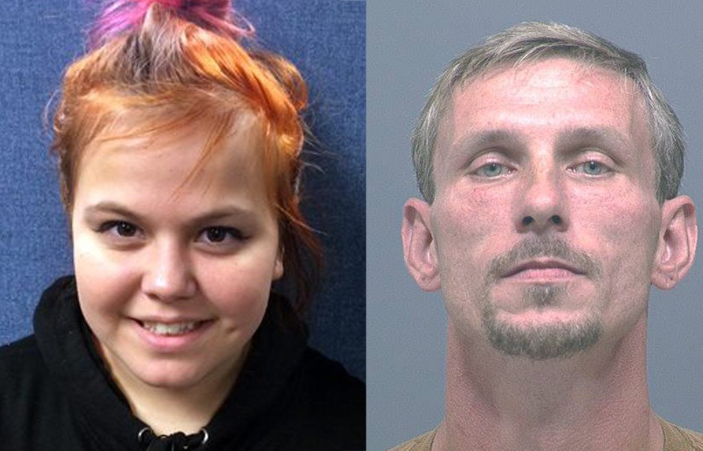 Danielle “Danny” Hone, left, and registered sex offender William Joseph Anderson