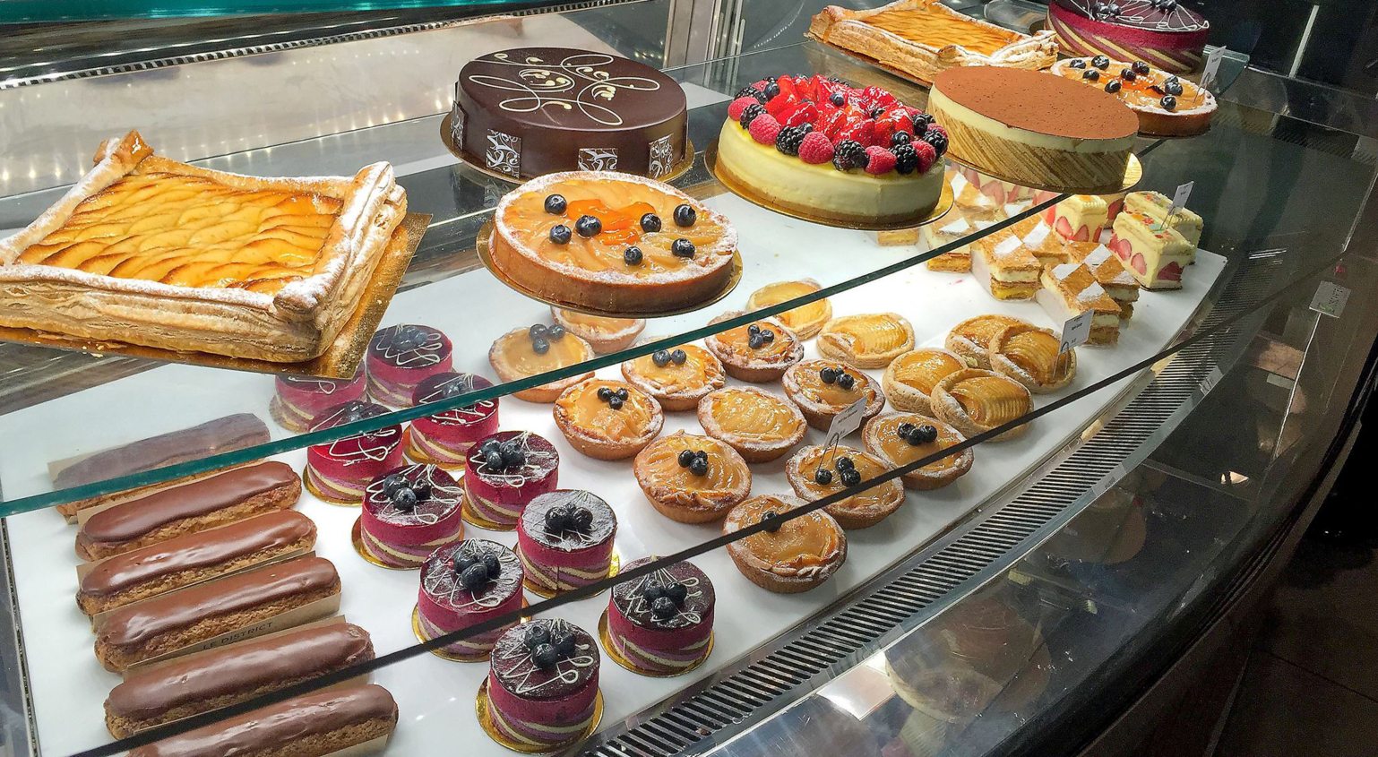 Delectable desserts are among the many food options on site at Brookfield Place, a luxury shopping center in Battery Park City in lower Manhattan.