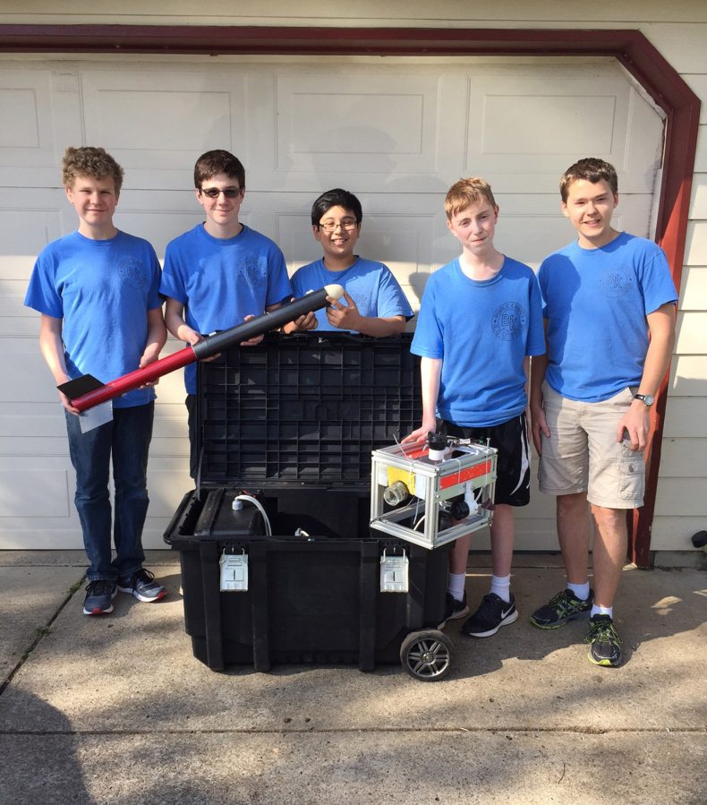 The Knights STEM Association will travel to the Washington, D.C., area for the TARC final Fly-Off, a rocketry challenge on May 14.