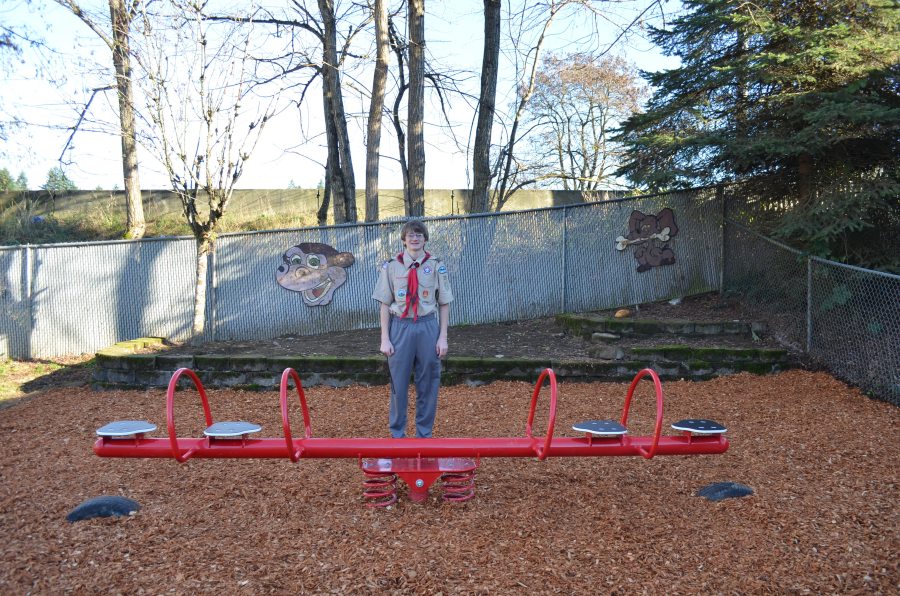 Brandon Miller, who spent part of his childhood in homeless shelters, decided to provide play equipment at Share&#039;s Valley Homestead shelter in west Vancouver for his Eagle Scout service project.