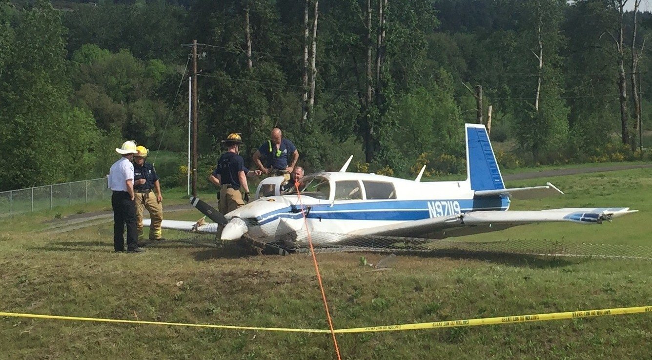 One person died in a plane crash Thursday at Woodland State Airport.