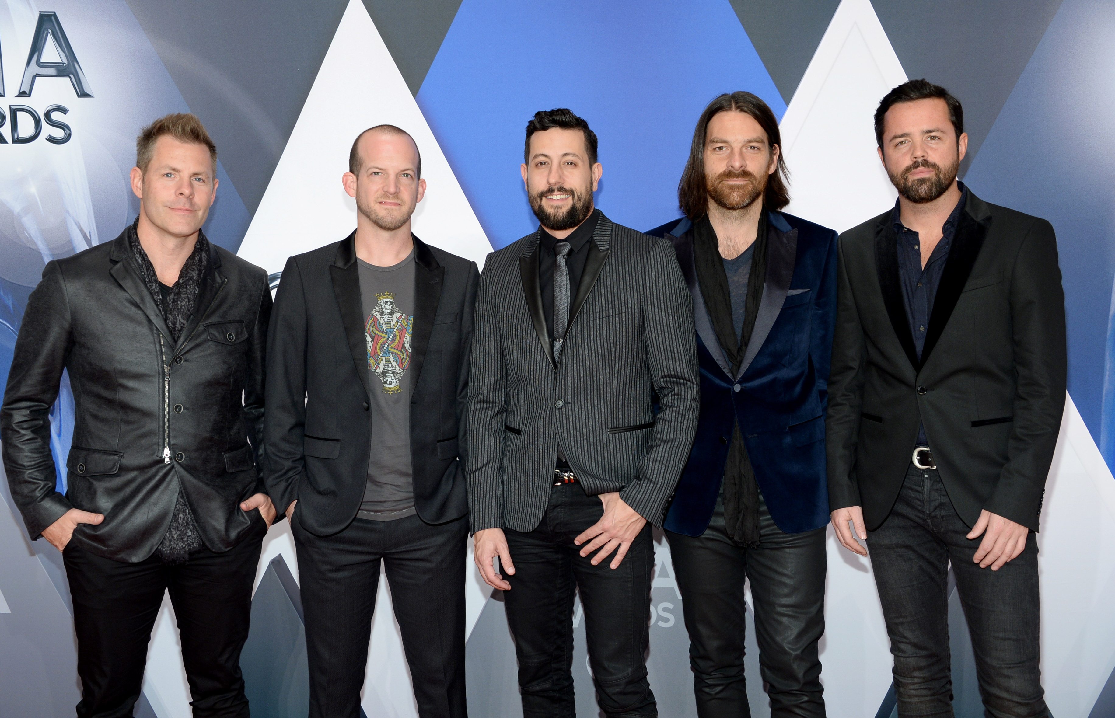 When members of Old Dominion -- from left, Trevor Rosen, Whit Sellers, Matthew Ramsey, Geoff Sprung and Brad Tursi -- saw their name on the voting ballots for the 51st Academy of Country Music Awards, which will be held Sunday, for both new vocal duo/group of the year and vocal group of the year, the whole thing felt like a joke on them.